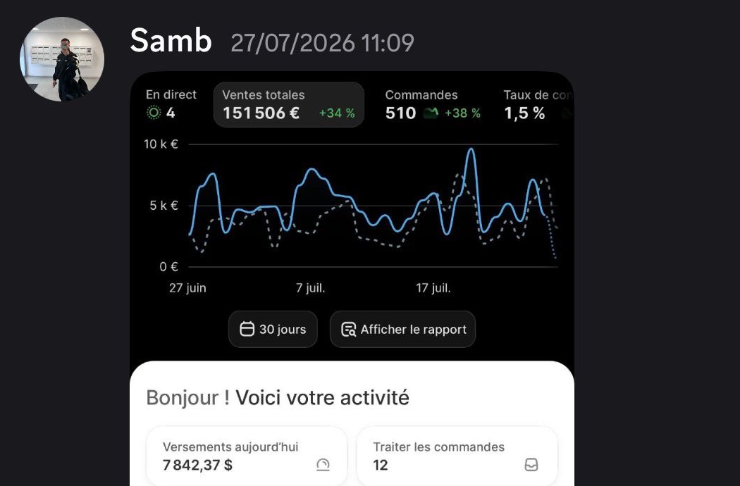 151 506 € en 30 jours